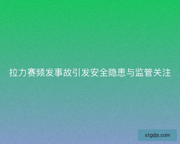 拉力赛频发事故引发安全隐患与监管关注